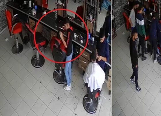 Adana’da tıraş olurken kalp krizi geçirdi