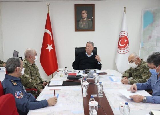 Bakan Akar: Toprağımızda gözü olanların ne hale geldiğini tarihi okuyanlar görür