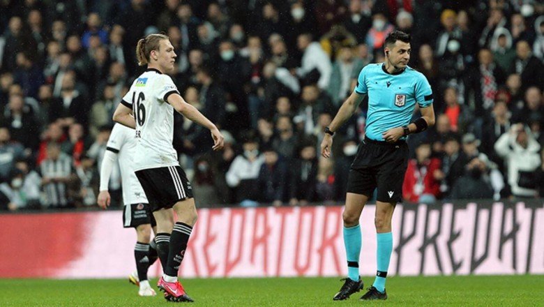 Beşiktaş’ta Serdar Saatçı’dan alkışlanacak hareket! Hakem teşekkür etti
