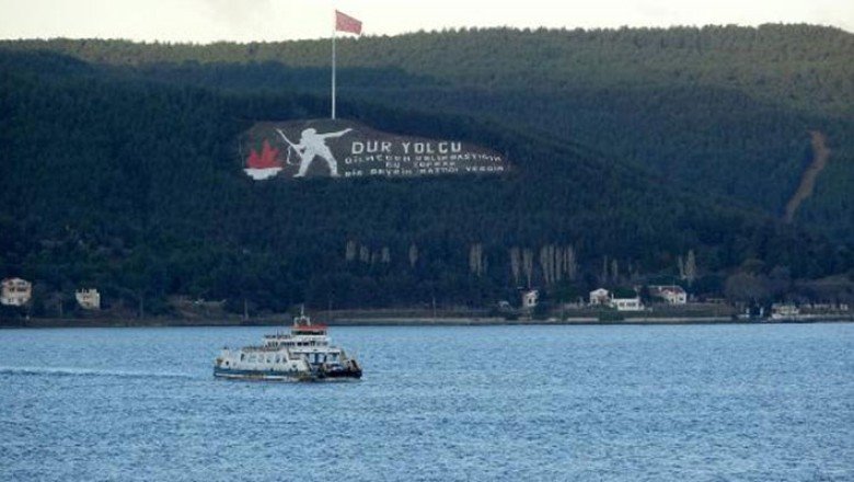 Bozcaada ve Gökçeada’ya feribot seferleri iptal