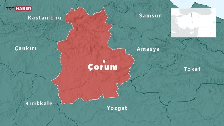 Çorum’da 4,1 büyüklüğünde deprem