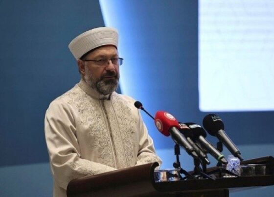 Diyanet İşleri Başkanı Erbaş Güney Kıbrıs Rum Kesimi’nde gerçekleşen saldırıyı kınadı