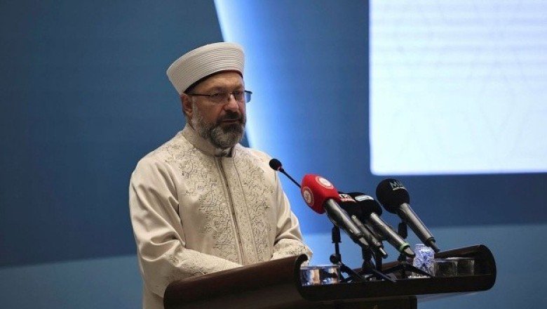 Diyanet İşleri Başkanı Erbaş Güney Kıbrıs Rum Kesimi’nde gerçekleşen saldırıyı kınadı