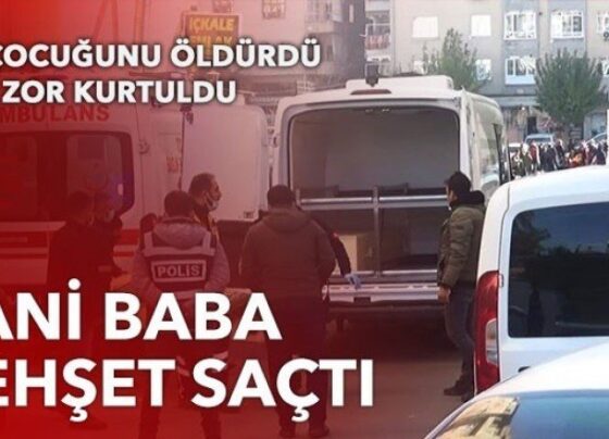 Diyarbakır’da baba cinnet getirdi: 1 ölü 2 yaralı