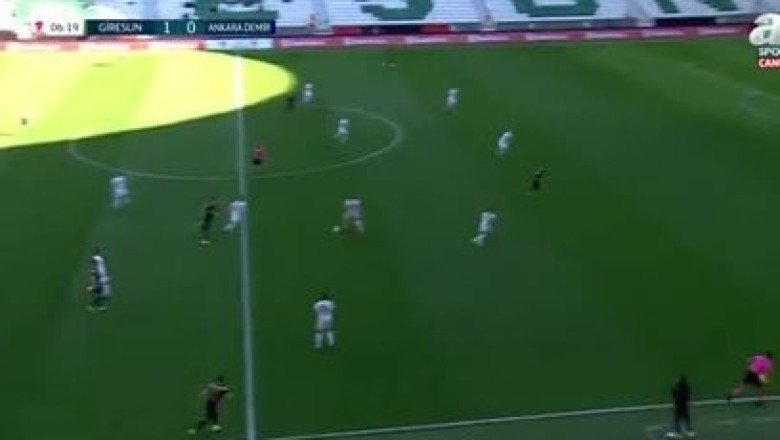 Giresunspor – Ankara Demirspor maçında Çekdar Orhan’dan alkışlanacak hareket!