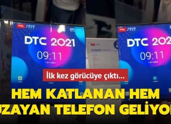 Hem katlanan hem genişleyen telefon geliyor… İlk kez görücüye çıktı – Aksam