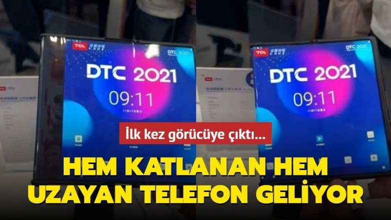 Hem katlanan hem genişleyen telefon geliyor… İlk kez görücüye çıktı – Aksam