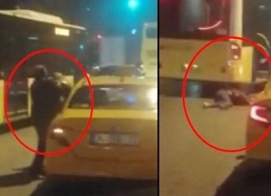 Kadın yolcuyu yola iten taksici serbest bırakıldı!
