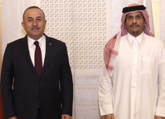 “Katar’a para istemek için mi geldiniz?” sorusu, Çavuşoğlu’nu sinirlendirdi