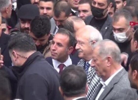 Kemal Kılıçdaroğlu’na Şanlıurfa’da vatandaşlardan tepki! “Teröre destek veren bir adamın burada ne işi var?”