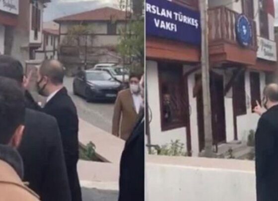 MHP Ankara İl Başkanı Baştuğ, Alparslan Türkeş Vakfı’nı basarak tehditler savurdu