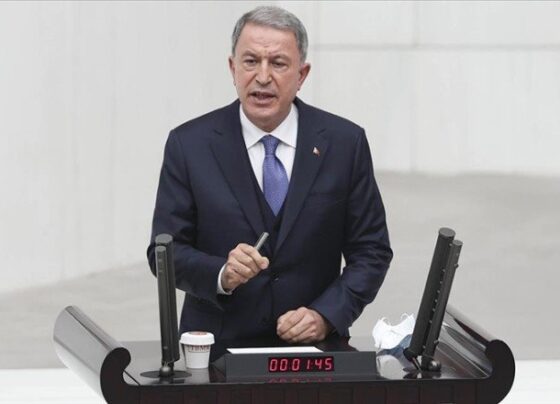 Milli Savunma Bakanı Akar: Pençe-Yıldırım bölgesinde 20 terörist etkisiz hale getirildi