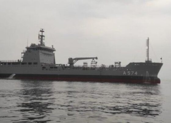 MSB: Lojistik Destek Gemisi “A-574” Deniz Kuvvetleri Komutanlığının hizmetine girdi