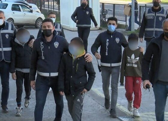 Ordu’da çaldıkları araçla İstanbul’da yakalanan 3 çocuk tutuklandı