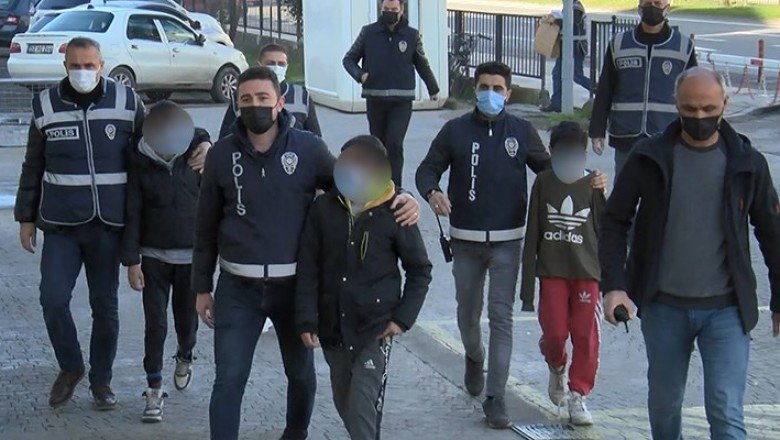 Ordu’da çaldıkları araçla İstanbul’da yakalanan 3 çocuk tutuklandı