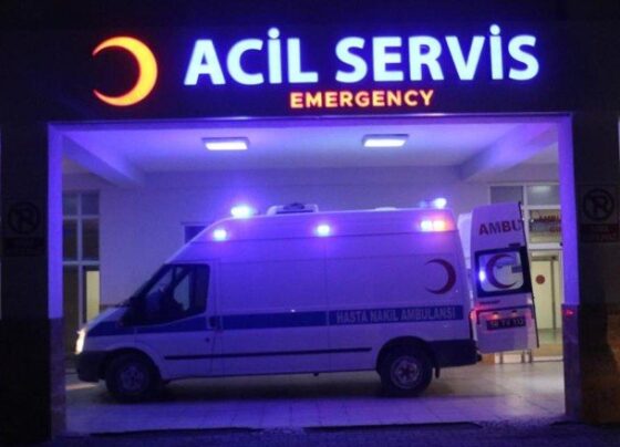 Sivas’ta kamyondan düşen tüp patladı: 10 işçi zehirlendi