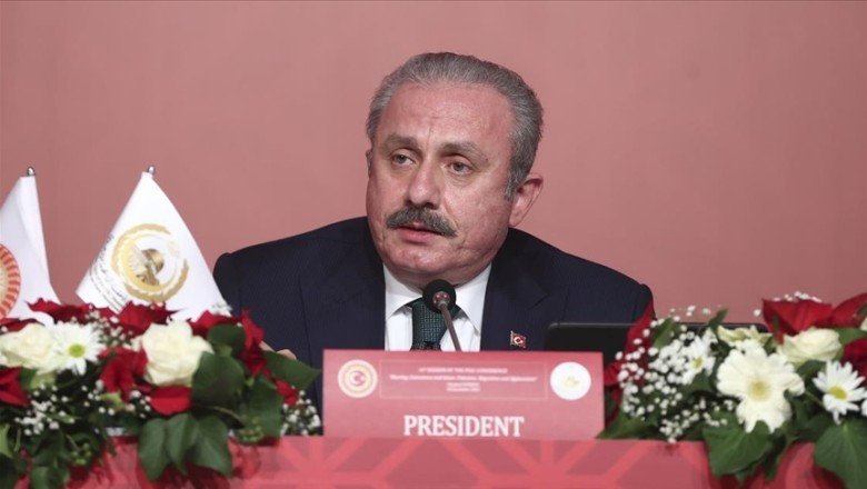 TBMM Başkanı Şentop: Günümüz gerçekleri, insanlığın karşısına her geçen gün yeni sınamalar çıkartıyor