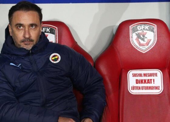 Fenerbahçe’de Vitor Pereira’dan istifa sorusuna yanıt! ‘Burada, gazetecilerle…’