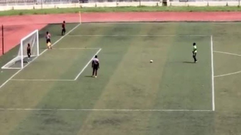 Yok böyle penaltı! Yaklaşık 35 metre gerildi ve…
