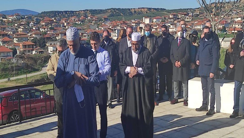 Yunanistan’da Osmanlı mezarlığında bulunan naaşlar defnedildi