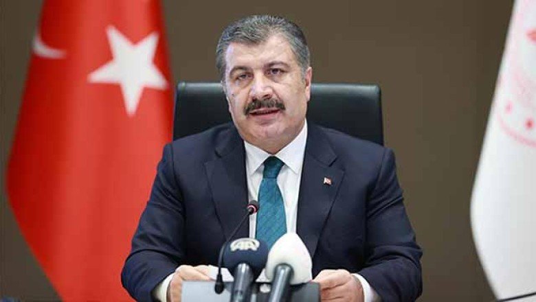 Bakan Koca köye aşı götüren sağlıkçıların videosunu paylaştı