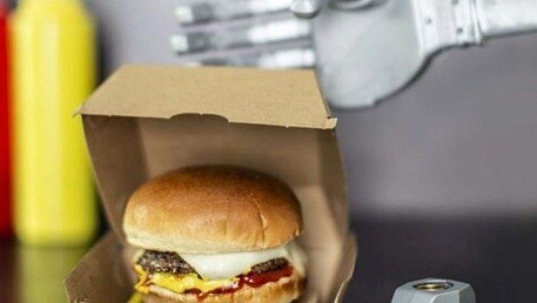 ABD’de açıldı! Hamburgere adeta “teknoloji sosu” kattılar: 6 dakikada hazırlıyor