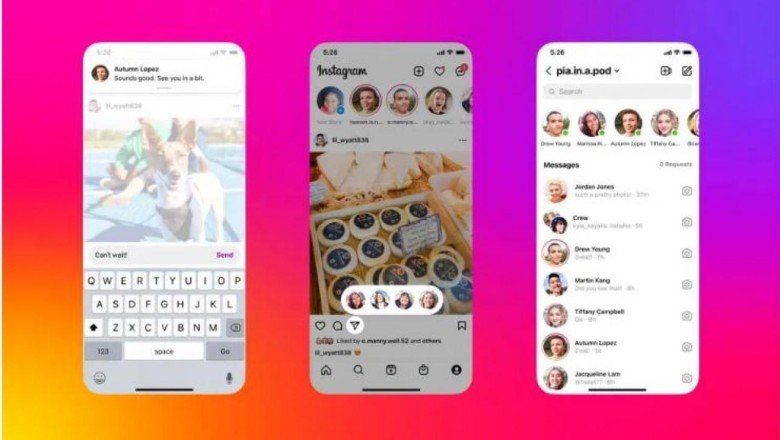 Instagramda mesajlaşmak artık daha kolay