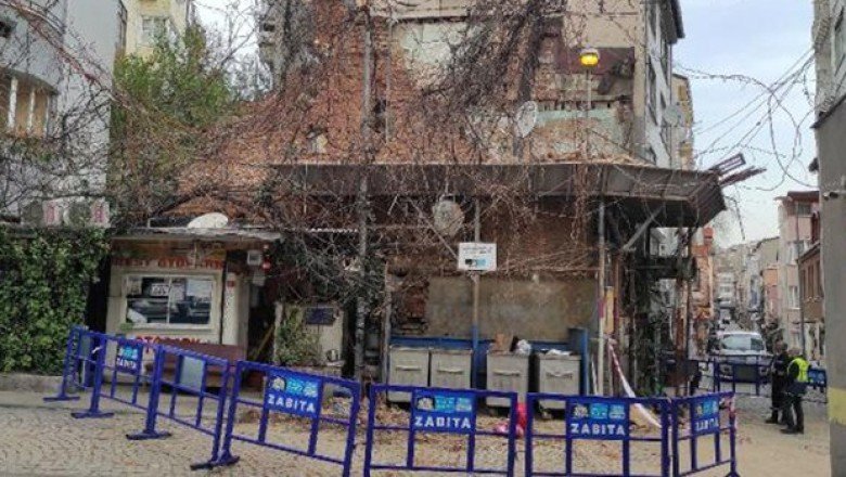 Ortaköy’de otopark görevlisi ölümden saniyelerle kurtuldu