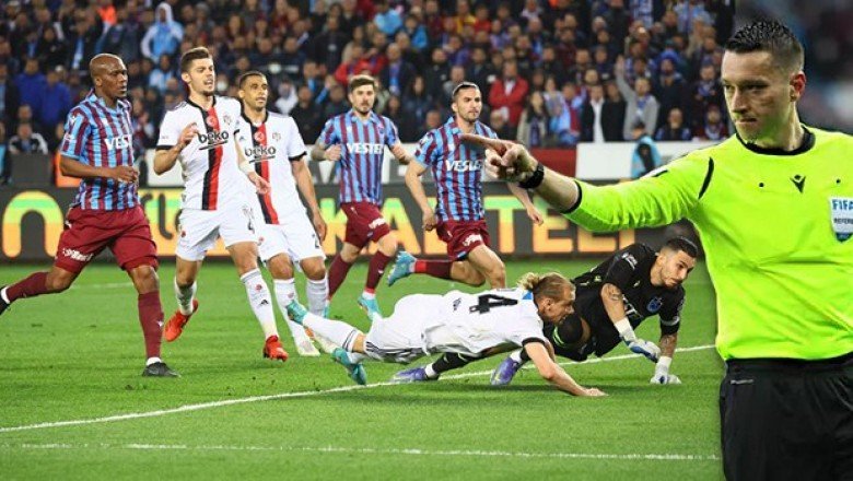 Trabzonspor – Beşiktaş maçında hakem skandalı! Zorbay Küçük  sezonu kapattı mı?
