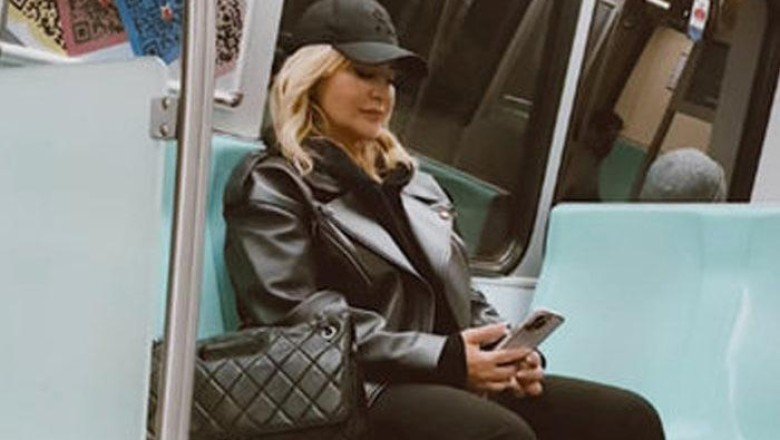 Ünlü sosyetik metroda! “Metroya binmem olay olmuş”