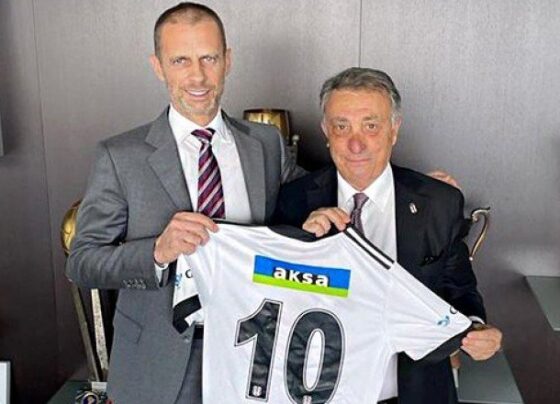 Ahmet Nur Çebi’den UEFA Başkanı Aleksander Ceferin’e ziyaret