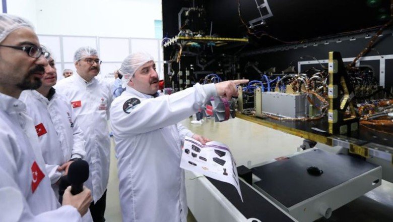 Bakan Varank, Türksat 6A’yı inceledi