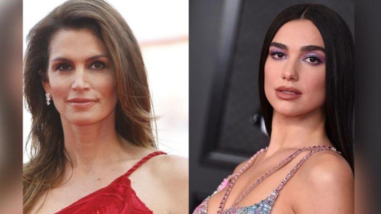 Cindy Crawford, Dua Lipa’nın Grammy elbisesini ilk kendisinin giydiğini açıkladı