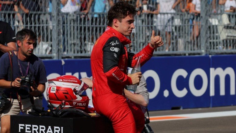 F1 Miami Grand Prix’sinde “pole” pozisyonu Leclerc’in