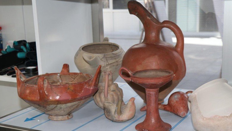 Kültepe Höyüğü’nden çıkarılan 350 eser müzede sergilenecek