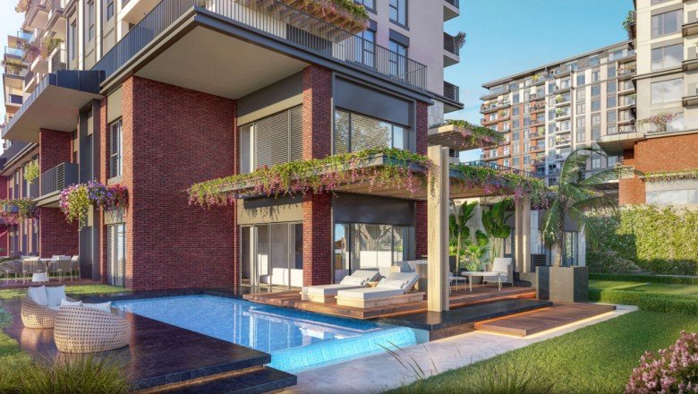 Lüks ve country yaşamı bahçe villa konforuyla şimdi Levent’te