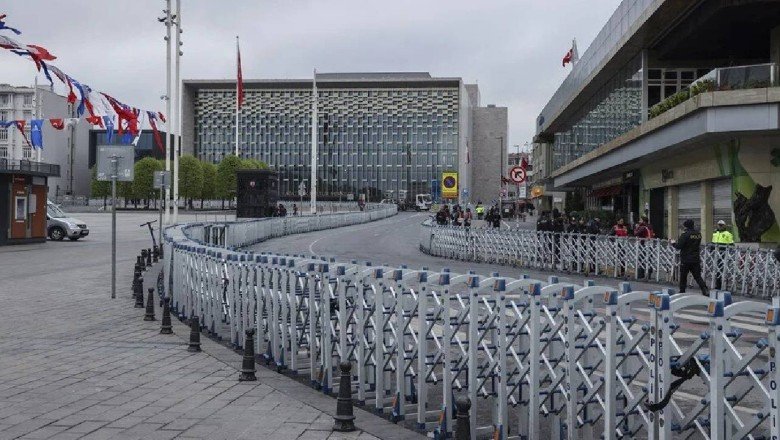 Taksim’de 1 Mayıs hareketliliği: 164 kişi gözaltında
