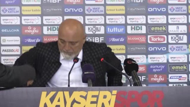 Yukatel Kayserispor – Beşiktaş maçının ardından – Hikmet Karaman