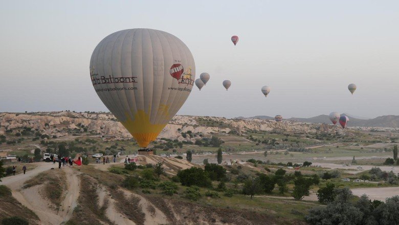 Kapadokya’ya ilk 5 ayda 1 milyondan fazla turist geldi