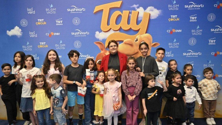 TRT ortak yapımı Tay filminin galası yapıldı