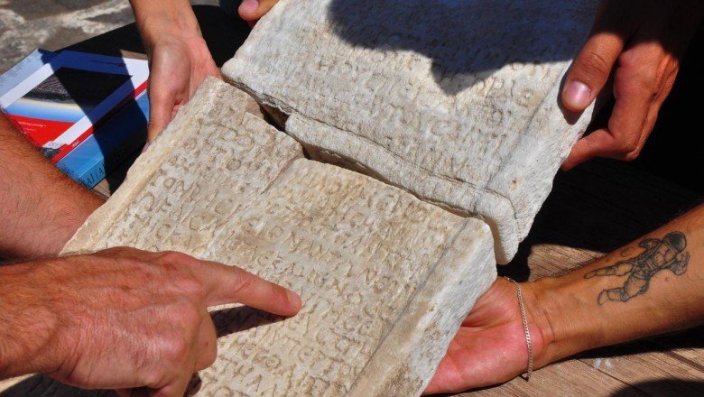 Aigai Antik Kenti’nde bulunan mermer yazıtın sırrı çözüldü
