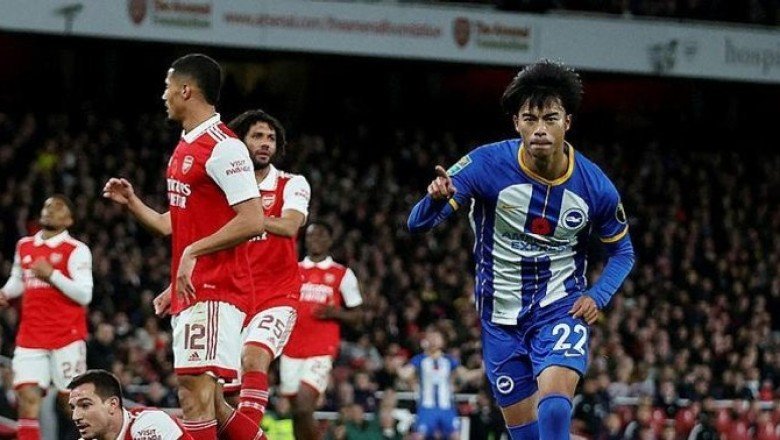 Arsenal 1-3 Brighton (MAÇ SONUCU-ÖZET) | Arsenal Lig Kupası’na veda etti!