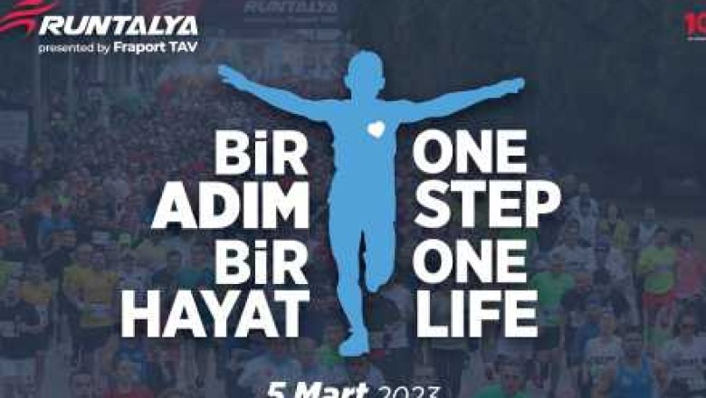 Bağışını yap, Runtalya 2km 1 Adım 1 Hayat koşusunda sen de ol.