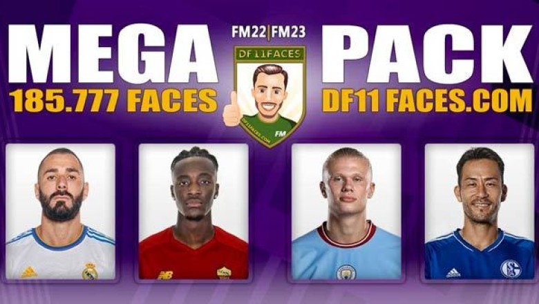 Football Manager 22 DF 11 Face Pack ( Yüz Paketi ) 185.777 Face