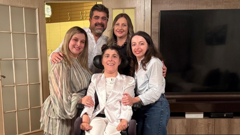 Serebral palsili üçüzlerin engel tanımayan azmi