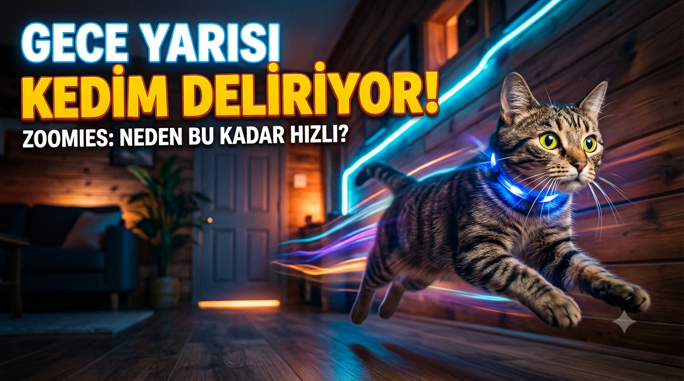 Kediniz Gece Yarısı Neden “Deliriyor”? 
