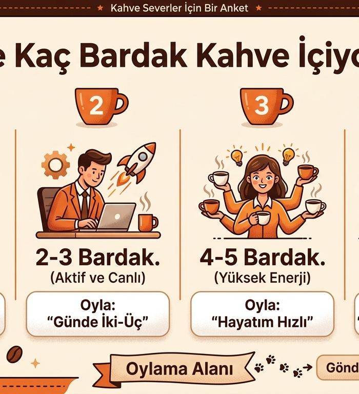 Günde Kaç Bardak Kahve İçiyorsun? - Günde Kaç Bardak Kahve İçiyorsun